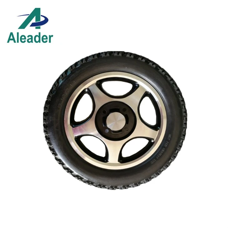Polyurethane Wheelchair Rear Wheels And Tires 12.5 Inch