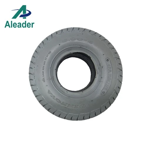 Kawotchou solid kawotchou chèz woulant ak Diamond Tread 4.00-5